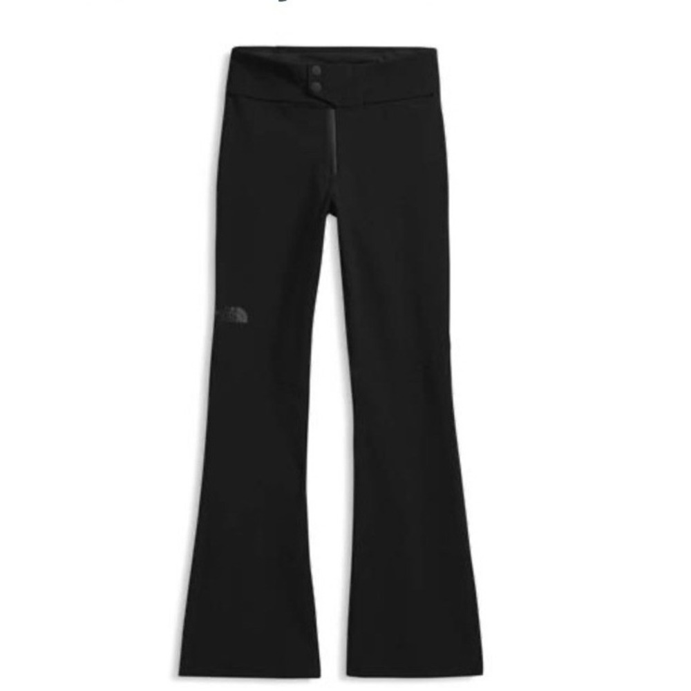 The North Face Snoga Snow Ski PANT Women's 1x PLUS BLACK Waterproof Windwall NWT